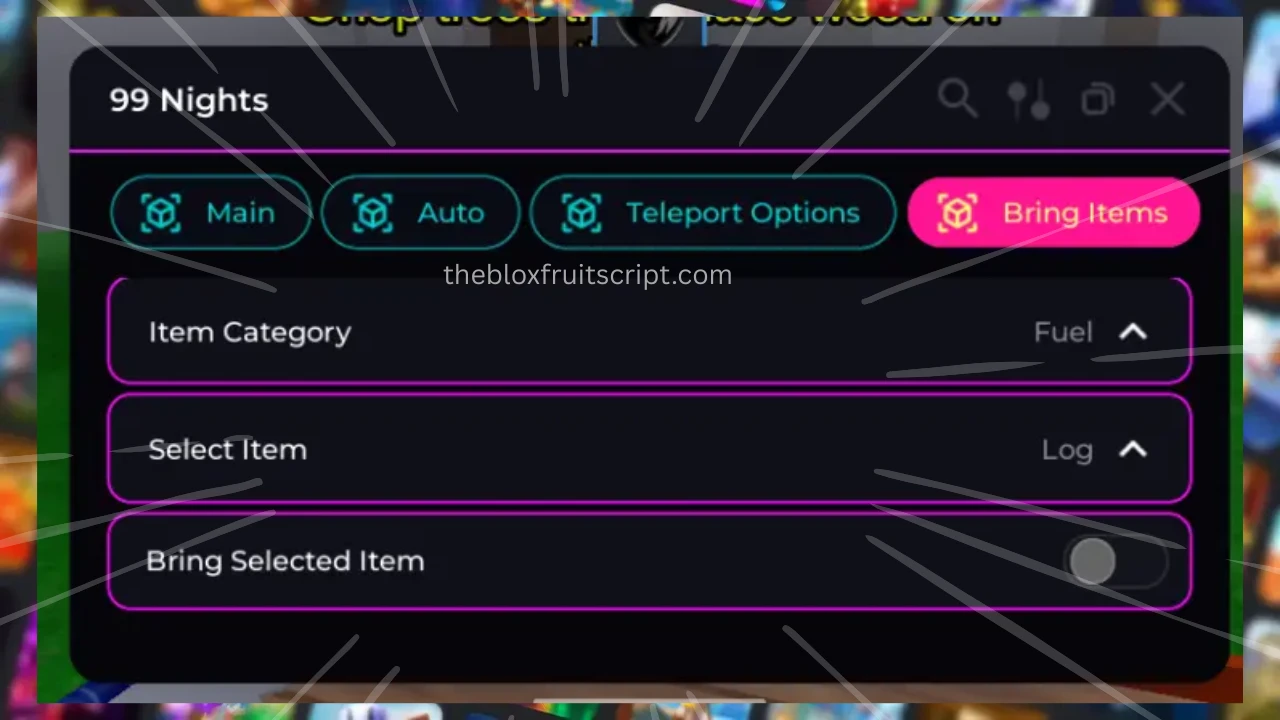 Delta 99 Nights in the Forest Script